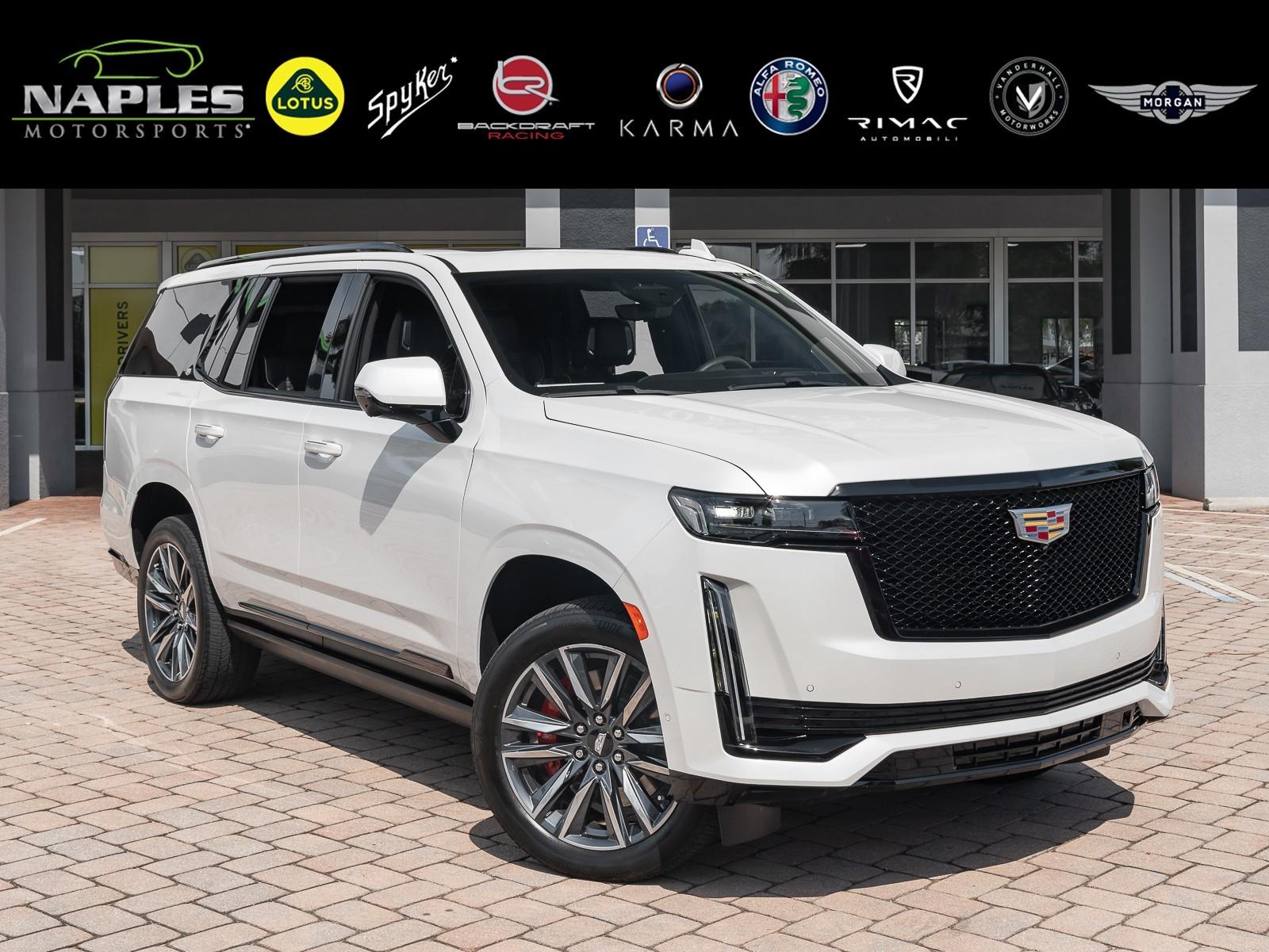 2022 escalade platinum white